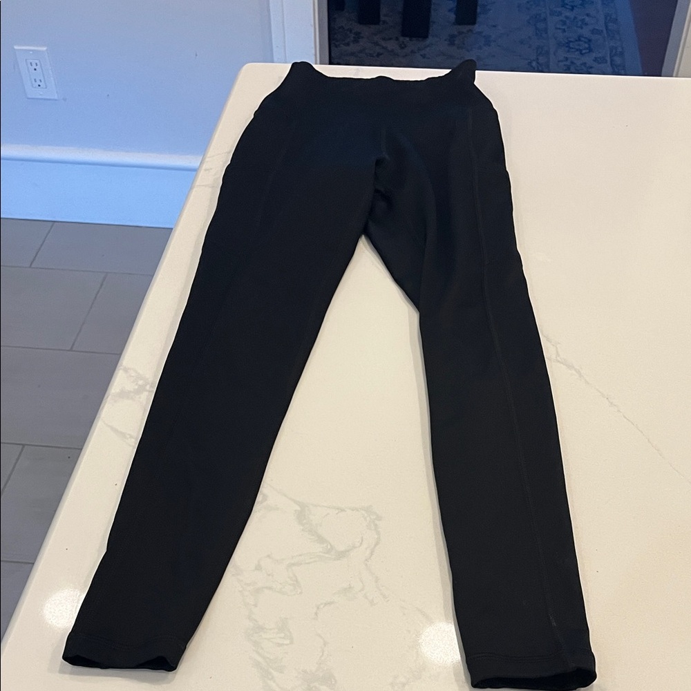 Aerie Women’s Black Leggings high rise and pockets